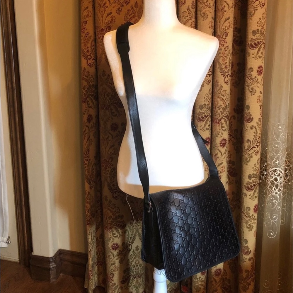 GUCCI Guccissima Messenger Bag